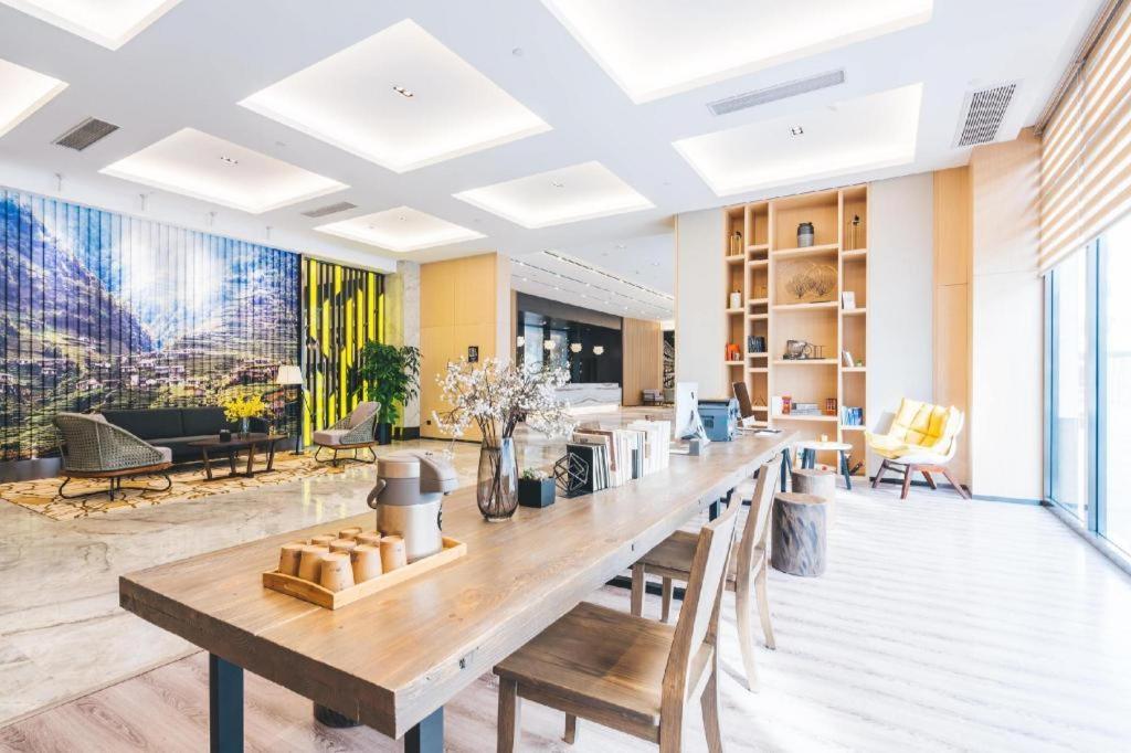 Atour Hotel Shanghai Hongqiao National Exhibition Center Minbei Road Esterno foto