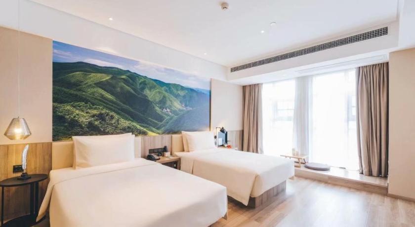Atour Hotel Shanghai Hongqiao National Exhibition Center Minbei Road Esterno foto